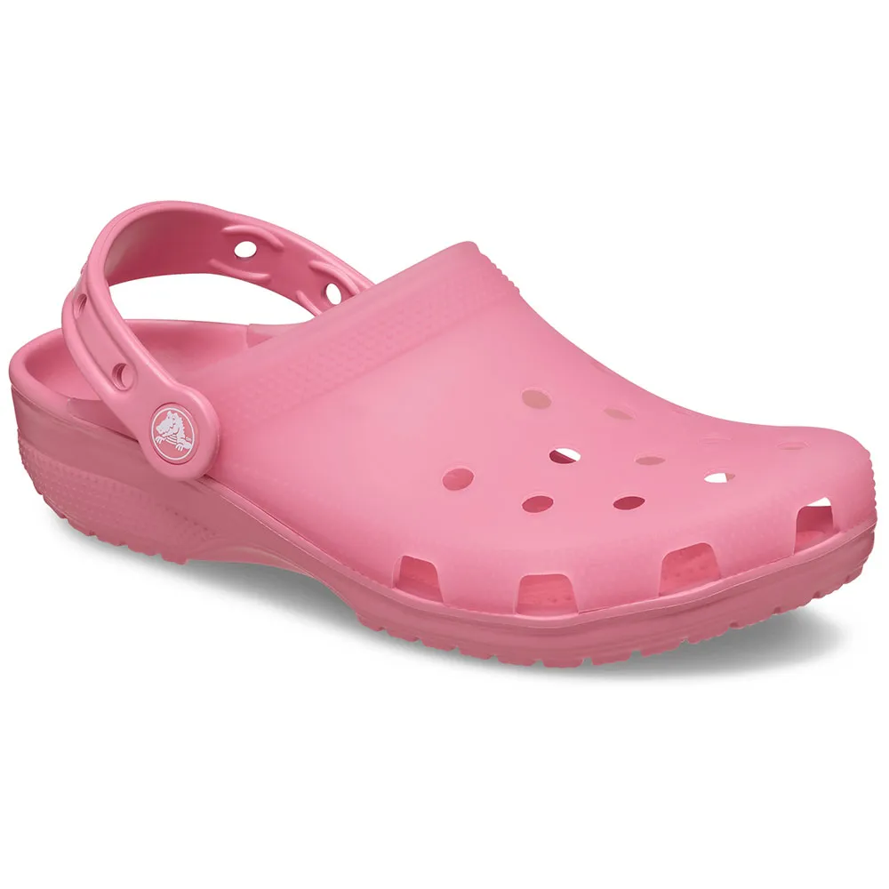 

Классические матовые сабо Crocs, розовый