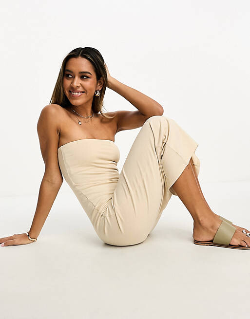 

Облегающее платье миди с камнями ASOS DESIGN