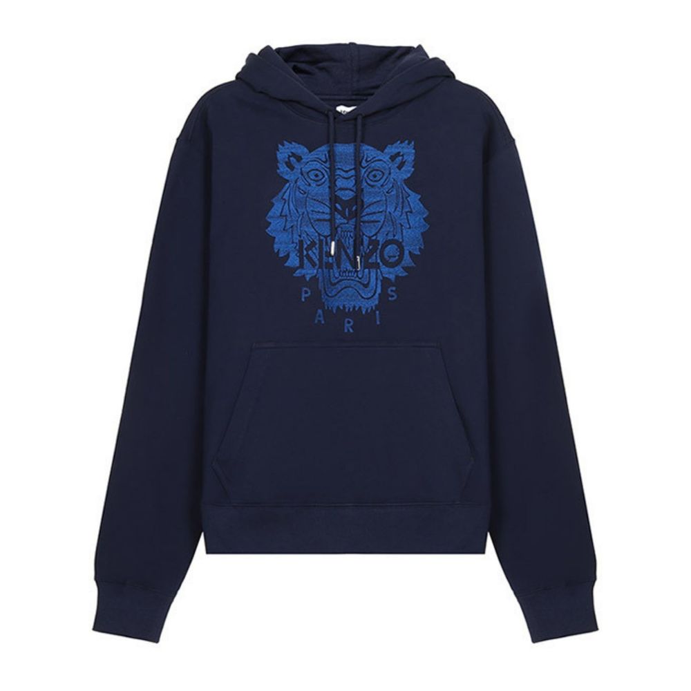 

Элегантный синий хлопковый свитер для мужчин Kenzo