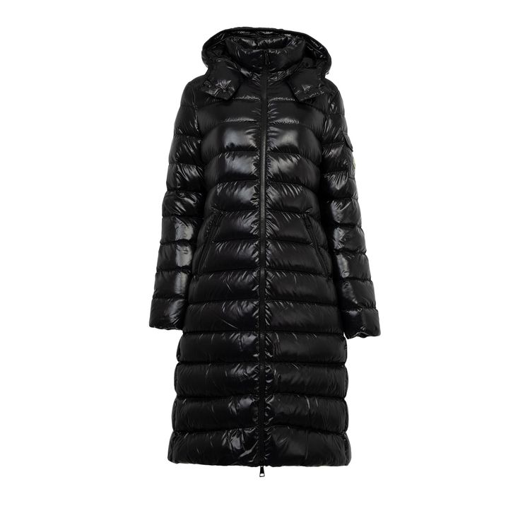 

Куртка Moncler Moka Long Jacket Black, черный