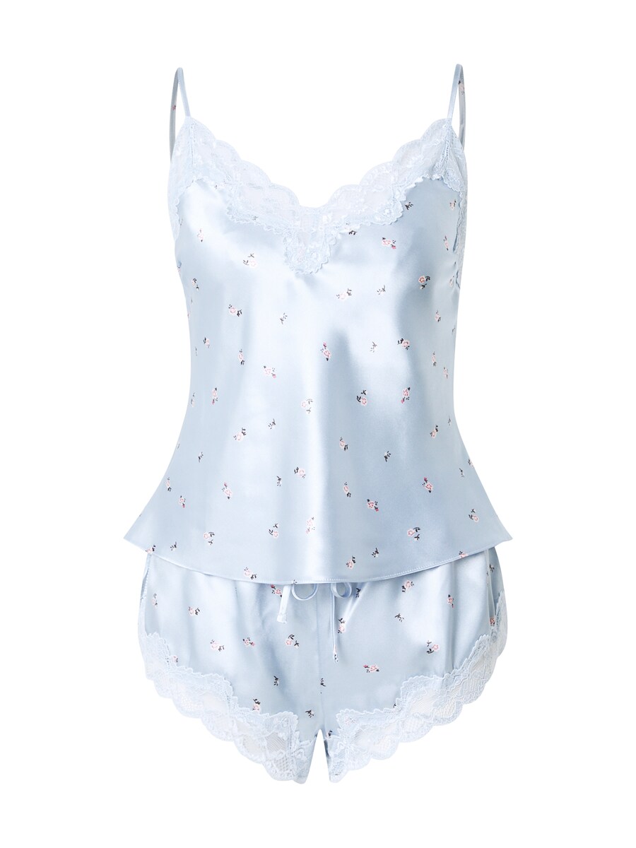 

Короткий пижамный комплект Boux Avenue AMELIA, пастельный синий