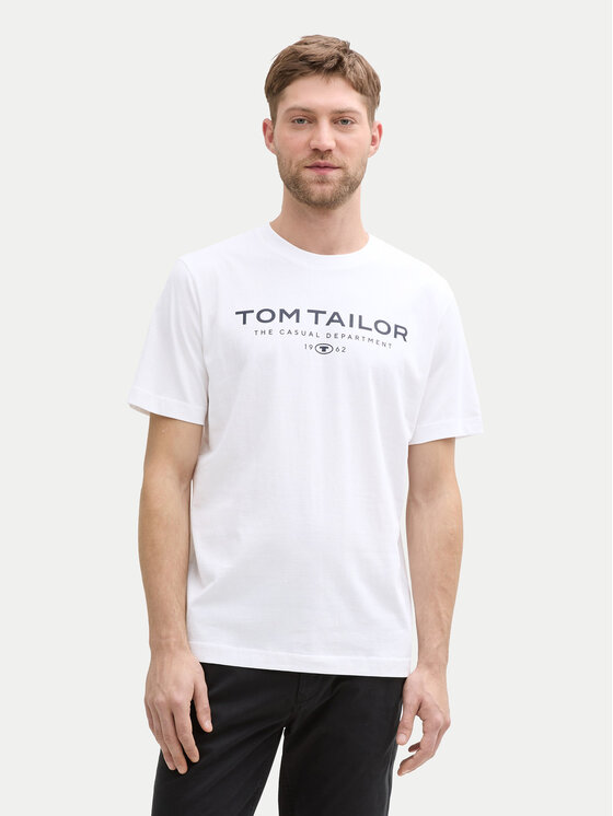 

Футболка обычного кроя 1045773 Tom Tailor, белый