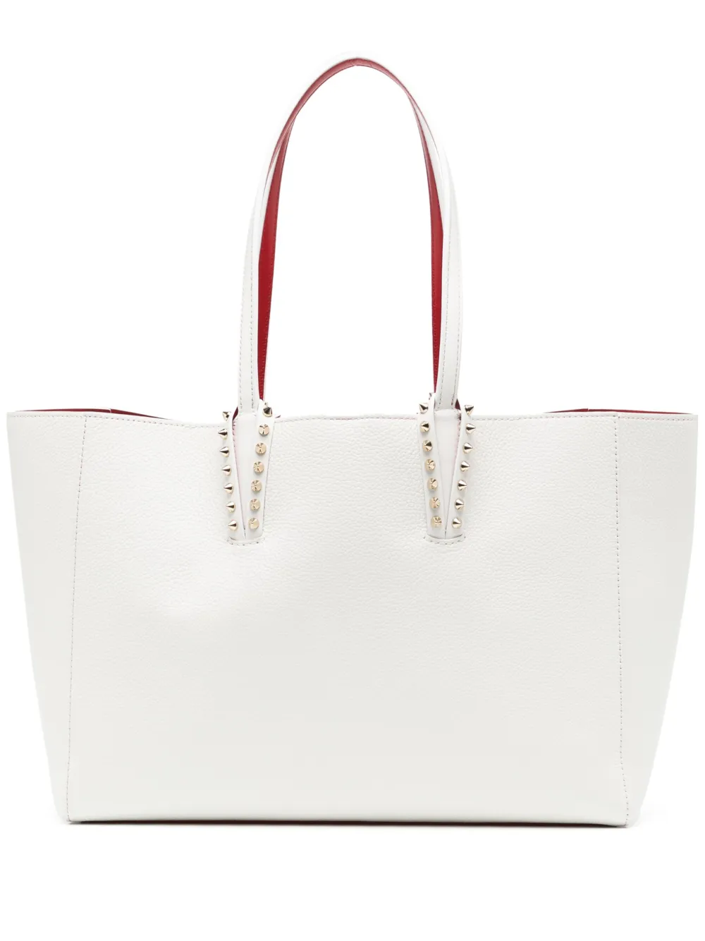 

Маленькая сумка-тоут Cabata Christian Louboutin, белый