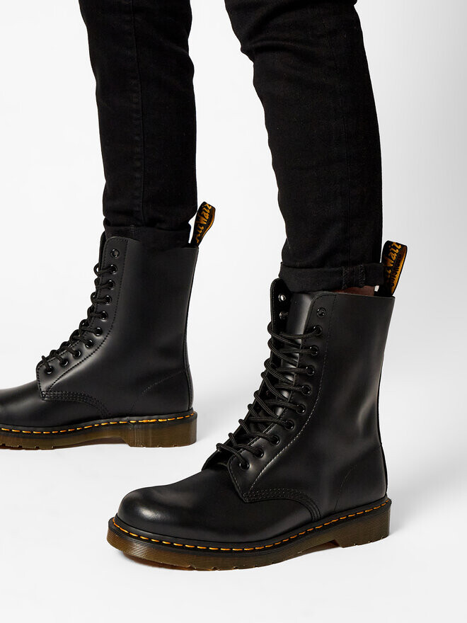 Мужские ботинки Dr. Martens на шнуровке, черный — фото 2