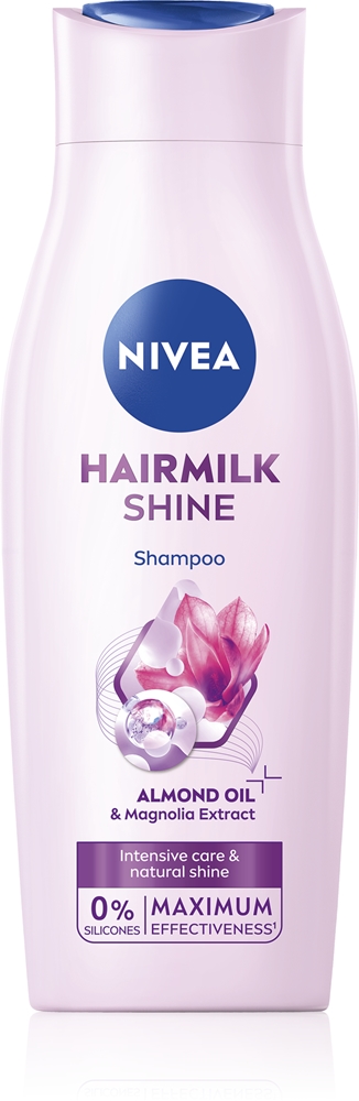 

Питательный шампунь Hairmilk Shine Nivea, 400 мл