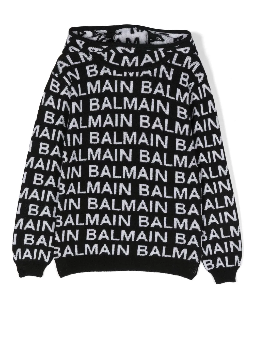 

Джемпер с логотипом Balmain Kids, черный