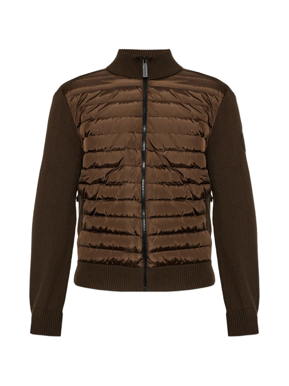 

Стеганая куртка на молнии Canada Goose, коричневый