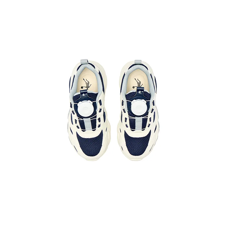 Детские повседневные кроссовки для дошкольников QIAODAN, Sash Blue/Ivory White — фото 4