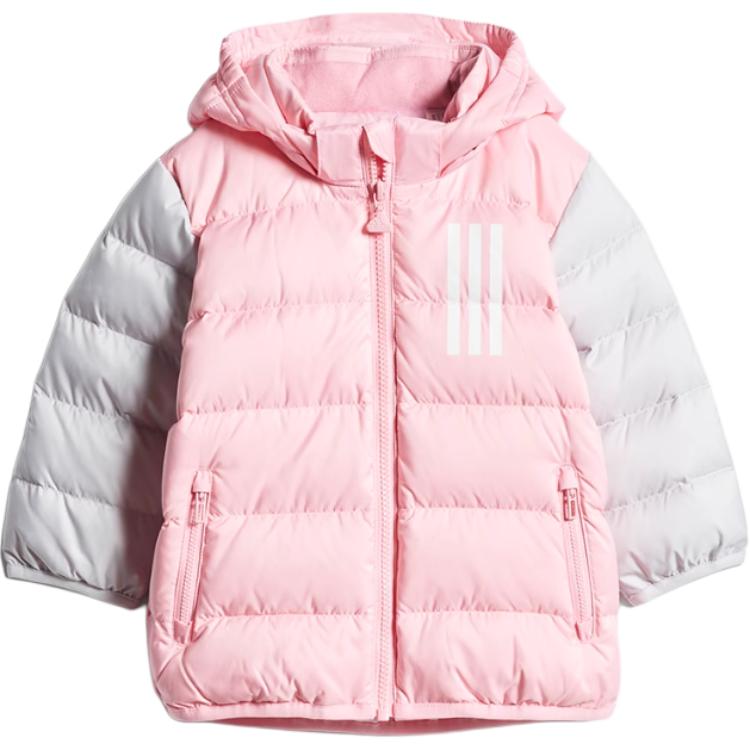

Пуховик для младенцев и малышей Adidas, розовый