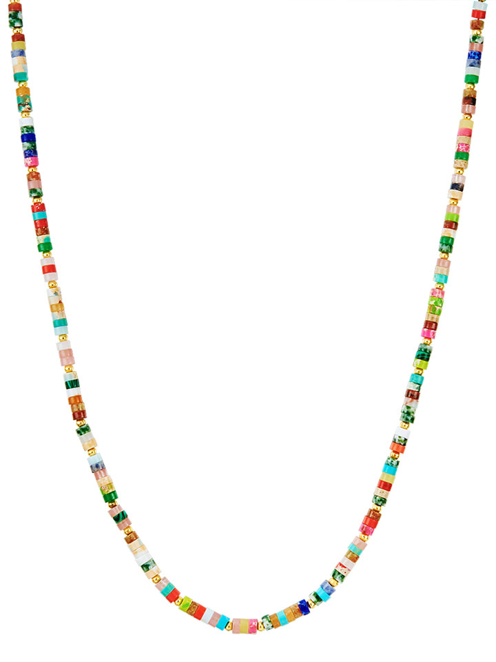 

Yokoamii Цепочка Vergold. Halskette Schmuckelementen - (L)50 cm