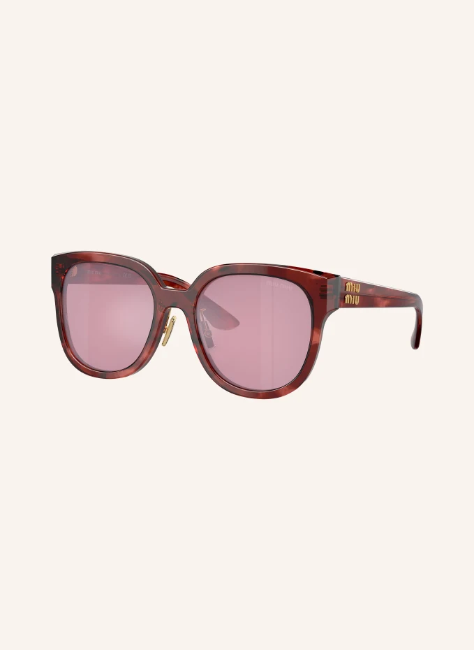 

Солнцезащитные очки mu 01zs Miu Miu, розовый