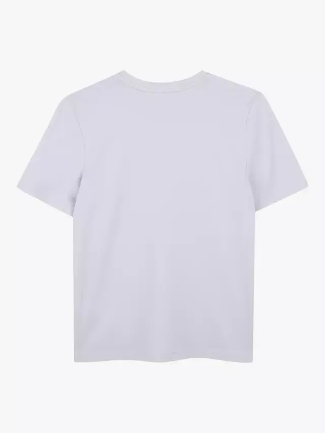 Детская футболка BOSS с несколькими логотипами HUGO BOSS, Pale Blue — фото 2