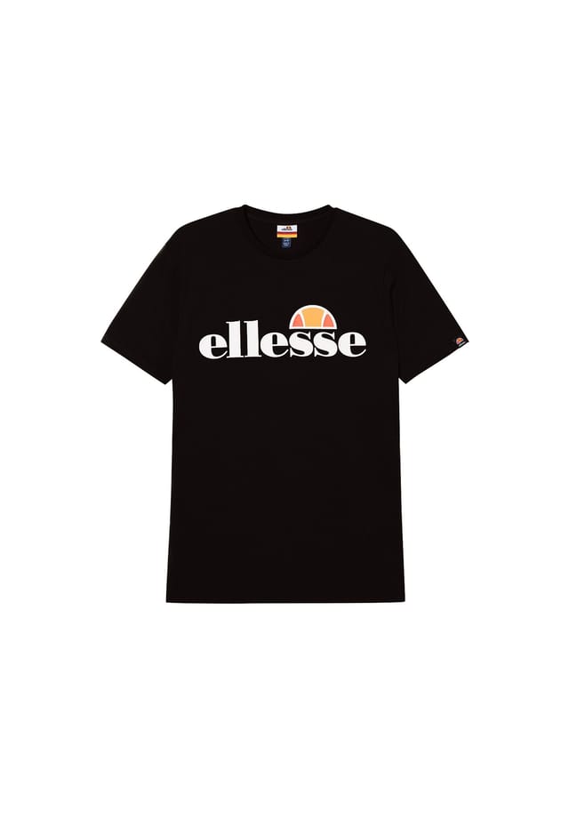 

Футболка sl prado tee - короткий рукав круглый вырез логотип с принтом Ellesse, черный