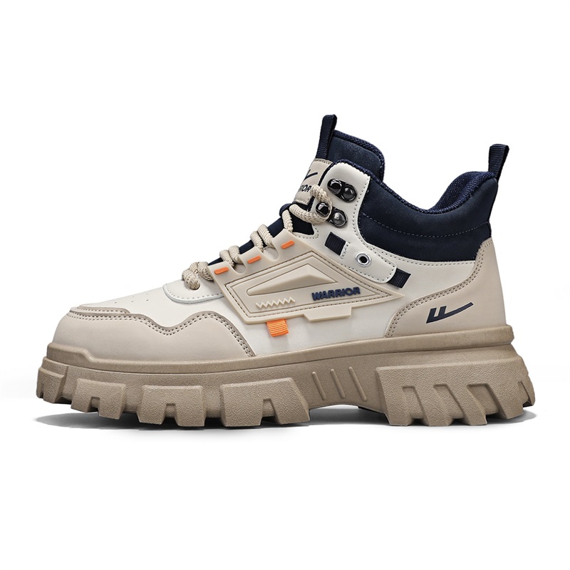 

WARRIOR Ботинки Combat 9,5 см мужские цвета khaki, beige и dark blue