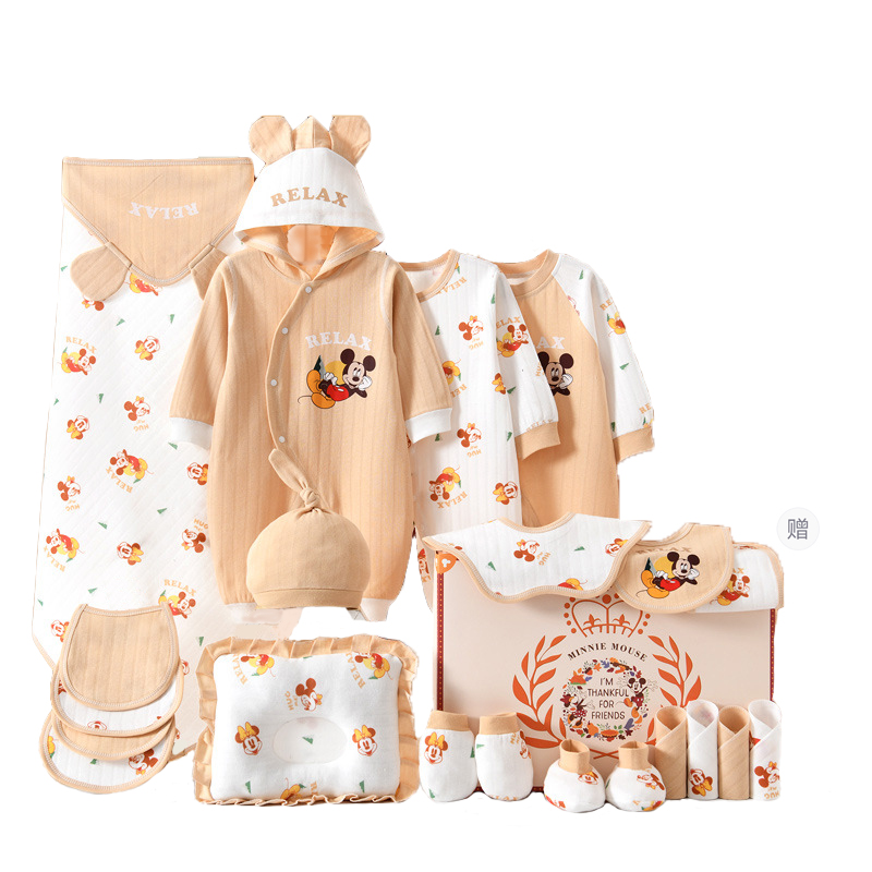 

Подарочная коробка для малышей и детей ясельного возраста Disney, [22-Piece Gift Set]Four Seasons Coffee Color