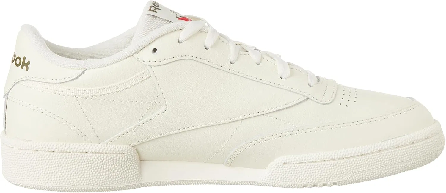 Мужские кроссовки Reebok Club C 85 Вайс, 40 лет, для спортивных мужчин, Herren Sportschuh, Chalk Chalk Hungrn — фото 4