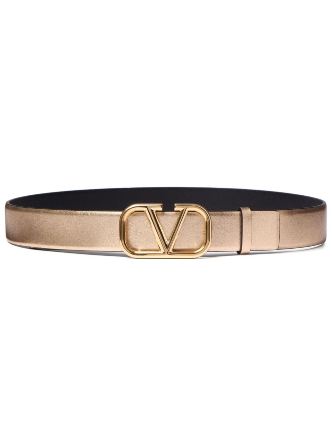 

Ремень с логотипом VLogo Signature Valentino Garavani, золотистый