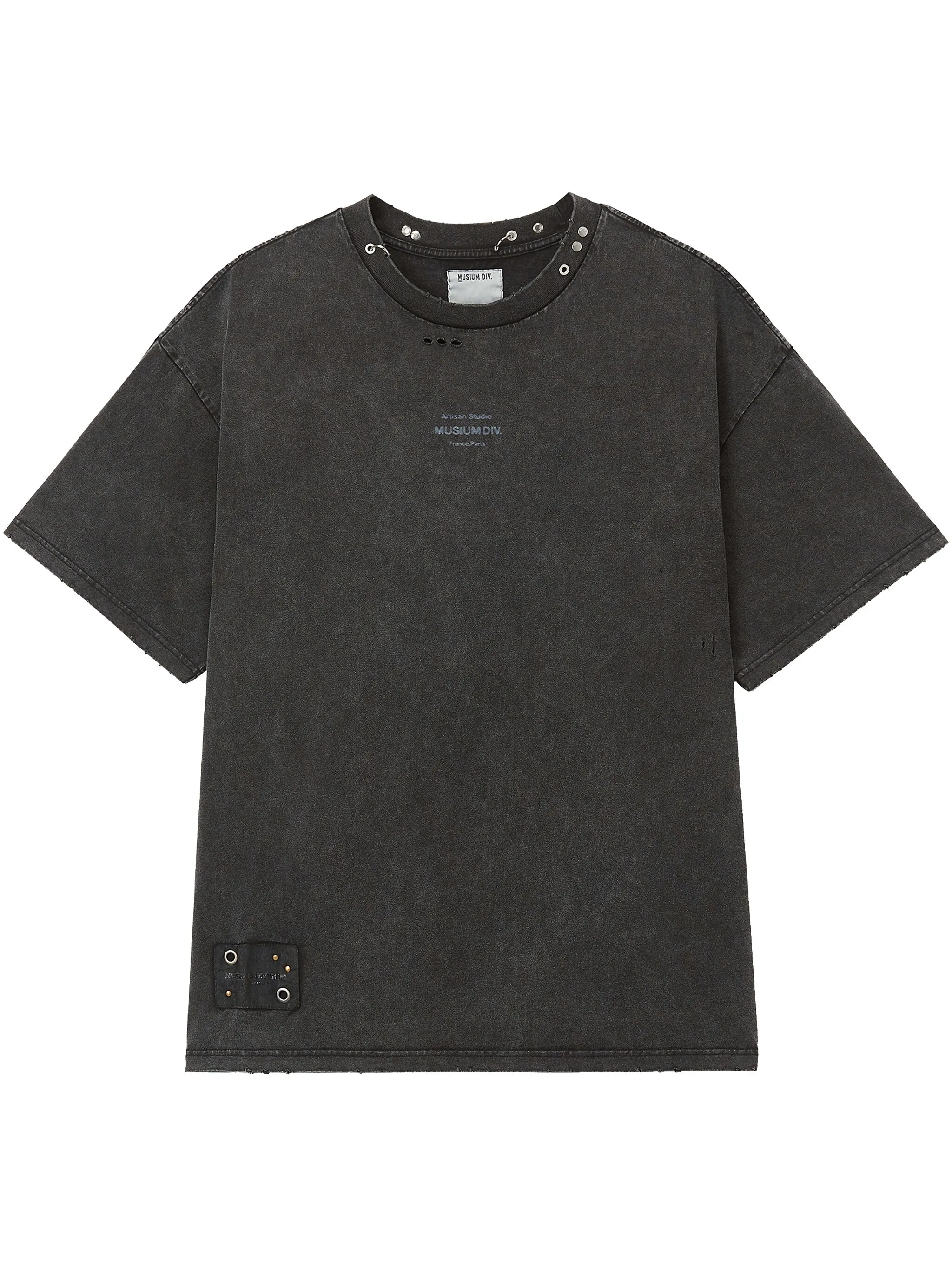 

Футболка с короткими рукавами Musium Div., серый