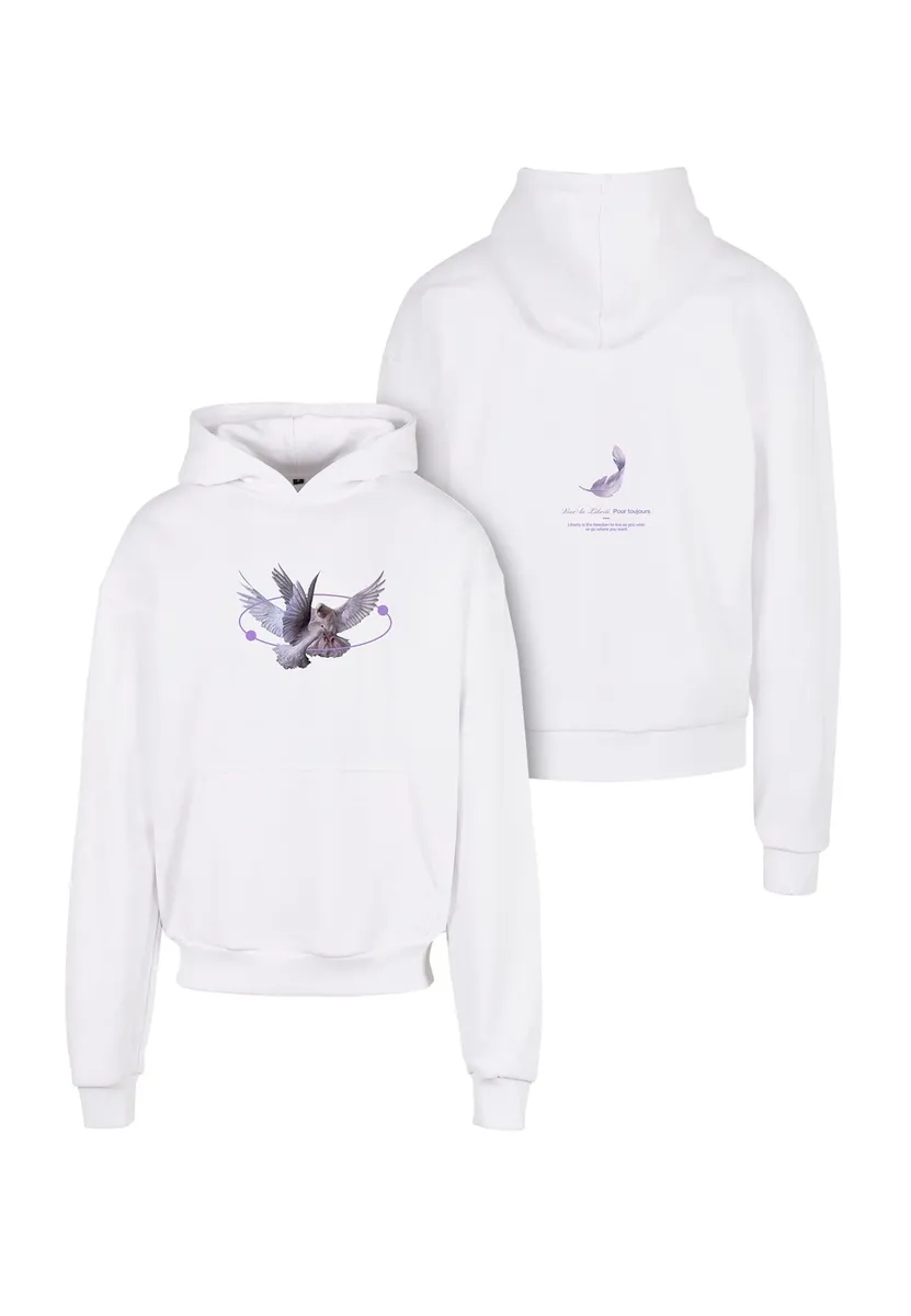 

Толстовка с капюшоном Upscale by Mister Tee "Upscale by Mister Tee Men's Vive La Liberte Oversize Hoody", белый