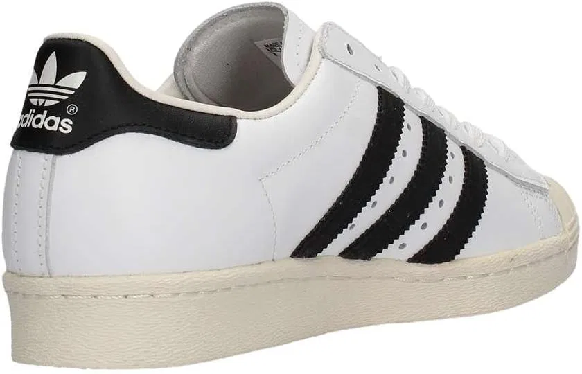 Мужские кроссовки для фитнеса Adidas Superstar 80s, Ivory White Black 1 Chalk 2 — фото 4