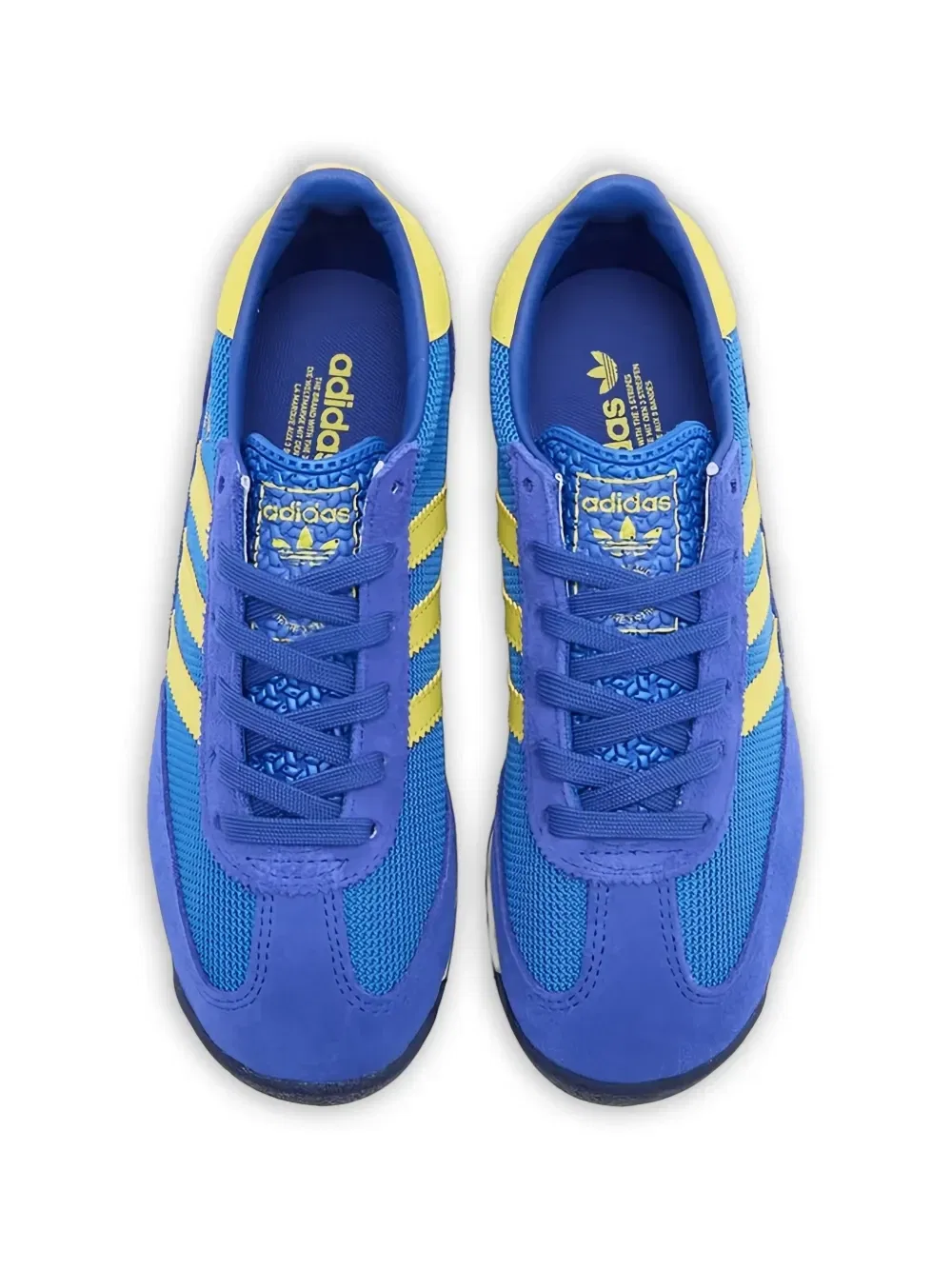 Кроссовки SL 72 с тремя полосками Adidas Kids, синий — фото 3