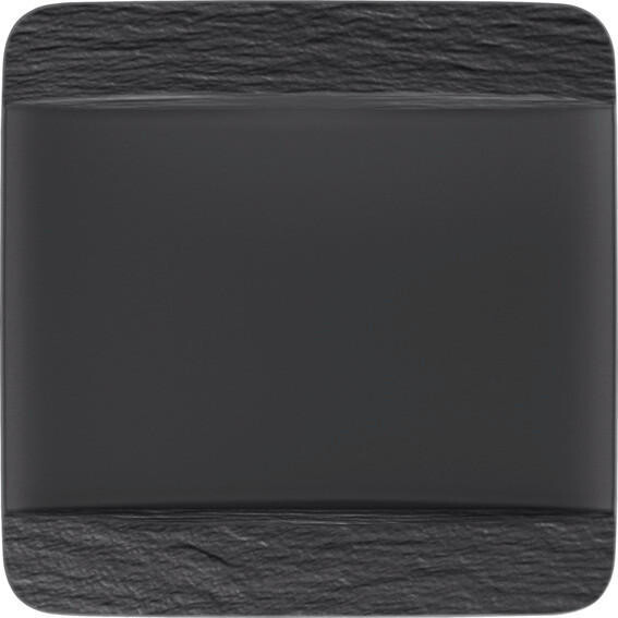 

Ужинная тарелка Villeroy & Boch, 28x28 см, черный