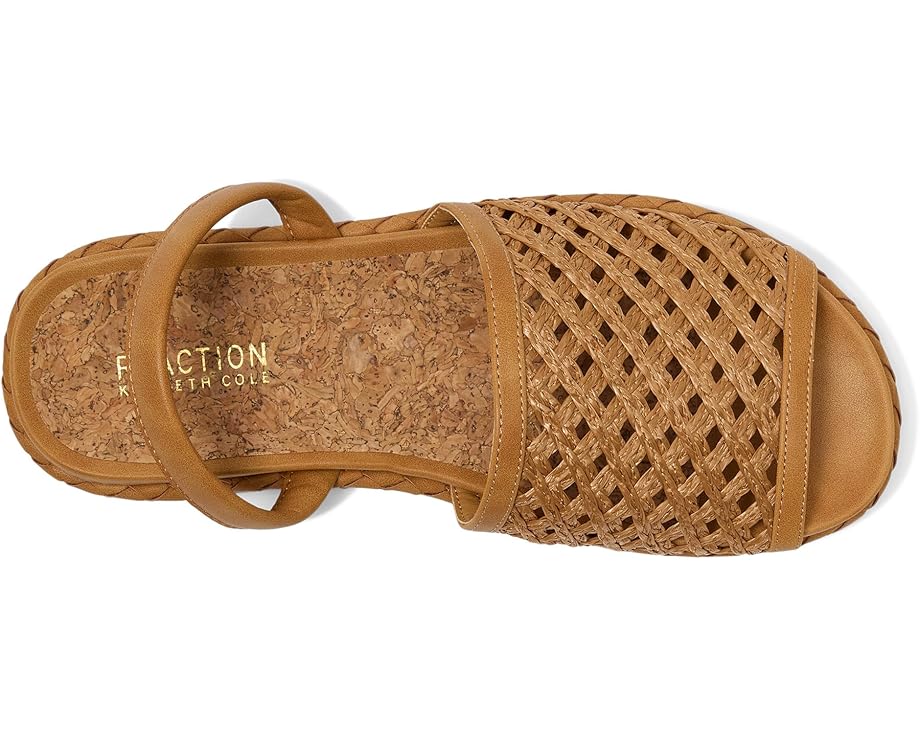 Сандалии Kenneth Cole Reaction Saavi, цвет Camel Raffia — фото 2