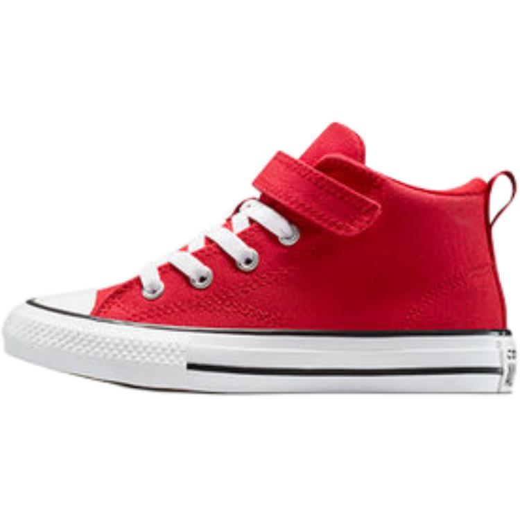 

Кроссовки Chuck Taylor All Star Mid Top для детей с устойчивостью к истиранию, холст, возраст 3-7 лет Converse, красный