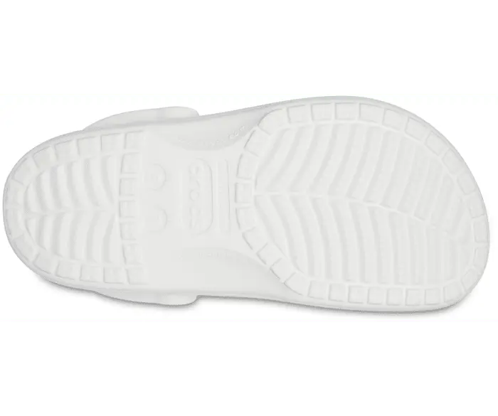 Сабо на подкладке Baya Crocs женские, цвет White / Light Grey — фото 4