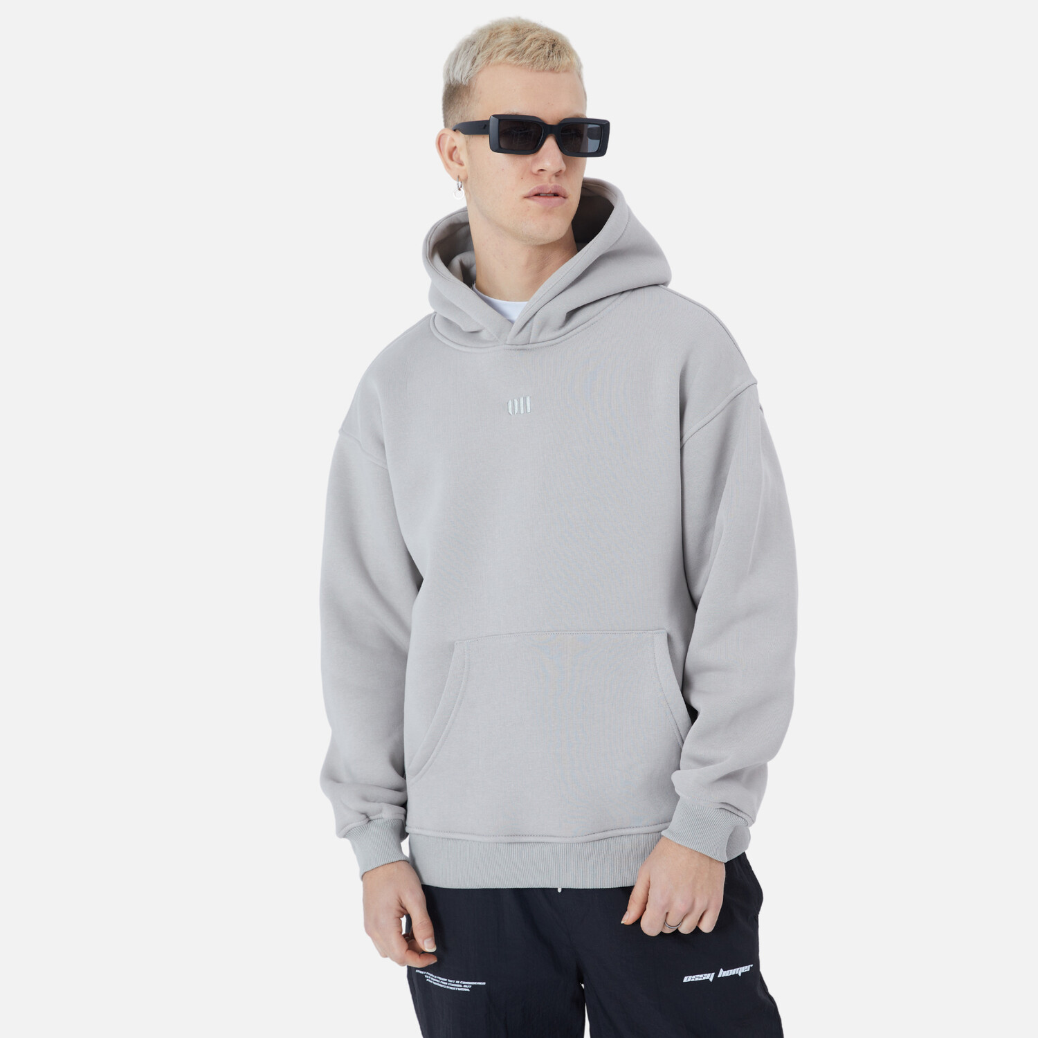

Толстовка Megaman Hoodie Oversize, серый