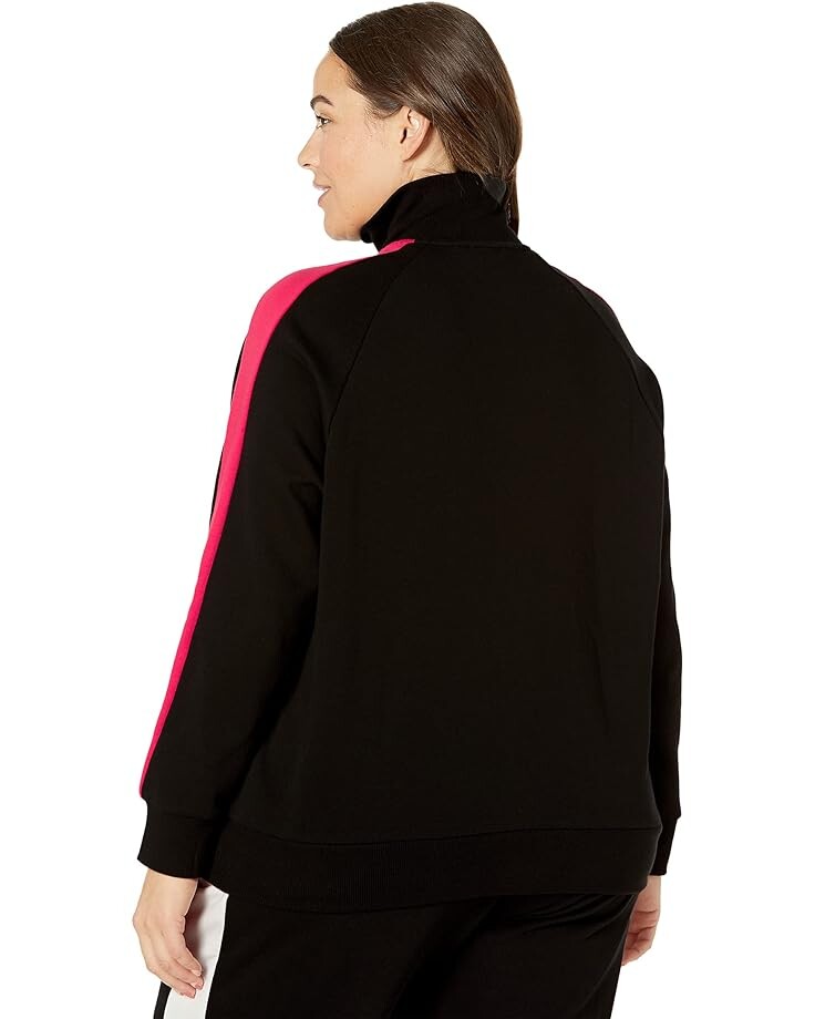 

Куртка PUMA Plus Size Iconic T7 Jacket, цвет Cotton Black/Paradise Pink