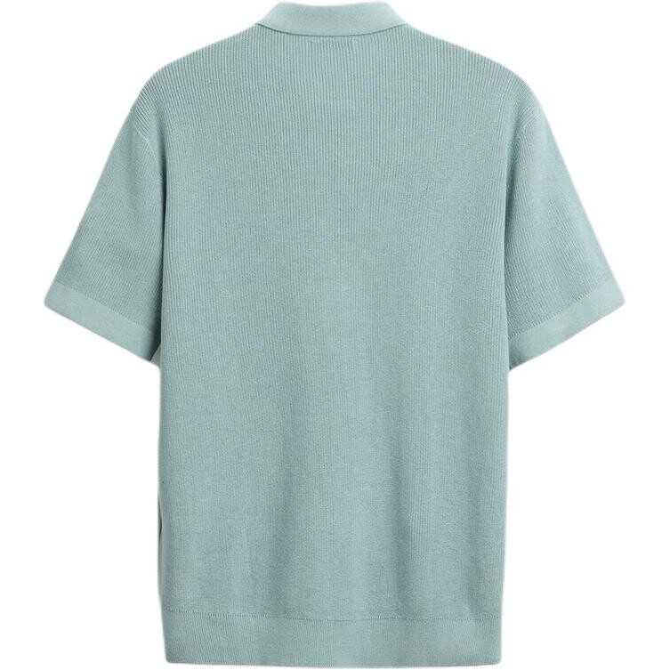 

Рубашка поло мужская средняя синяя Zara, синий