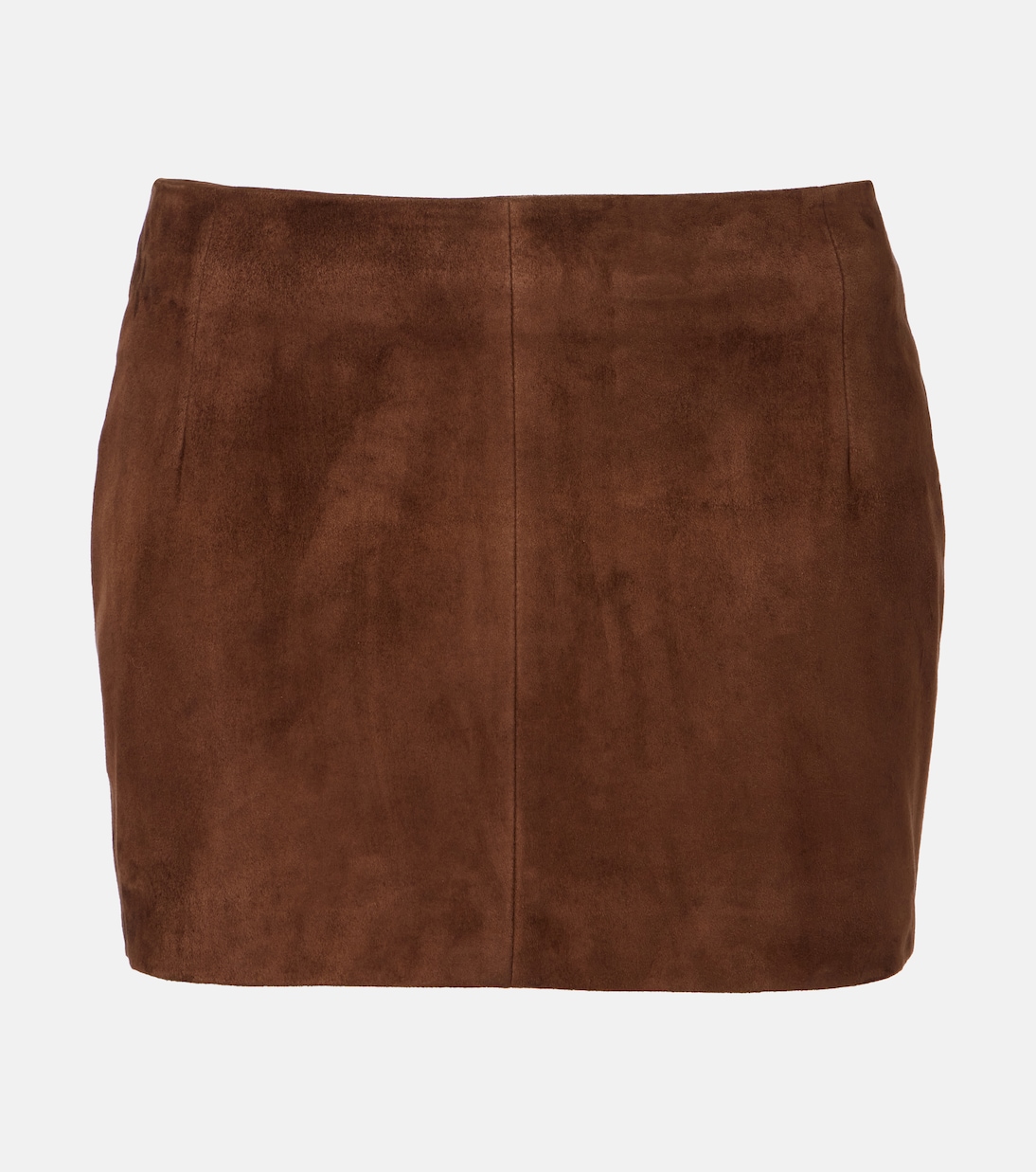 

Эвери юбка-мини из замши Nour Hammour, Brunette Suede