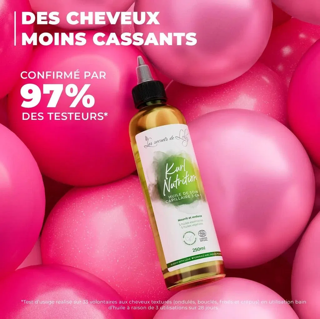 Масло для волос Les Secrets de Loly Kurl Nutrition 3-в-1, 250 мл Les Secrets De Loly — фото 3