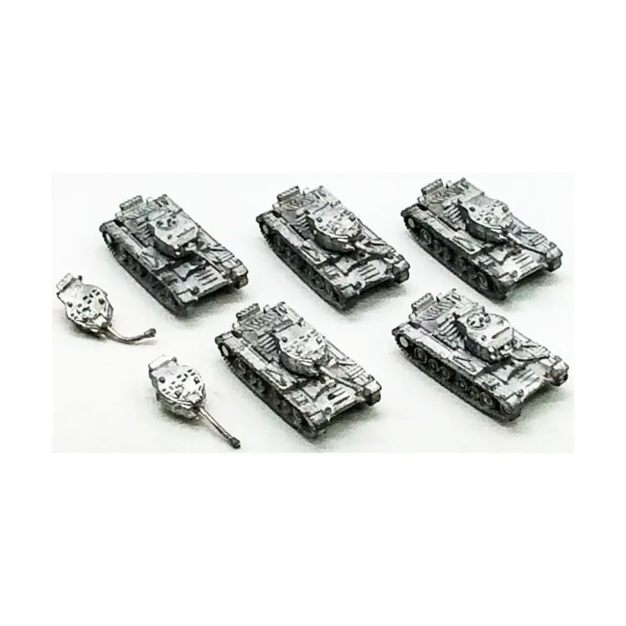 

Валентина Mk III, коллекция № 1, WWII Micro Armour - United Kingdom - Loose Miniatures (1:285)