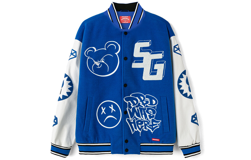 

Бейсбольная куртка унисекс SPRAYGROUND, Хаки