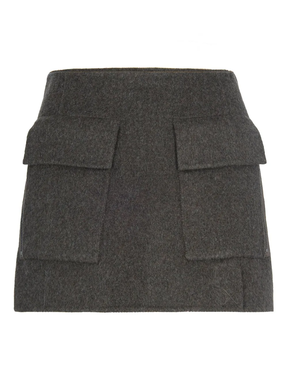 

Юбка мини с карманами P.A.R.O.S.H., коричневый