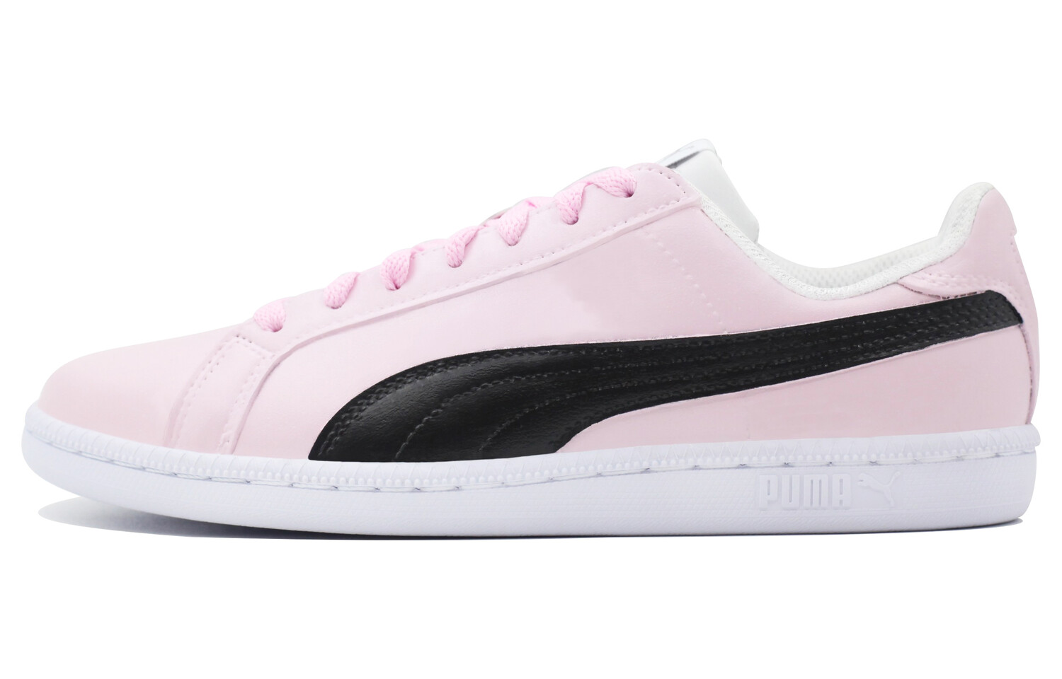 

Кроссовки Puma Smash Skateboarding Shoes Unisex Low-top Black/Pink, черный/розовый