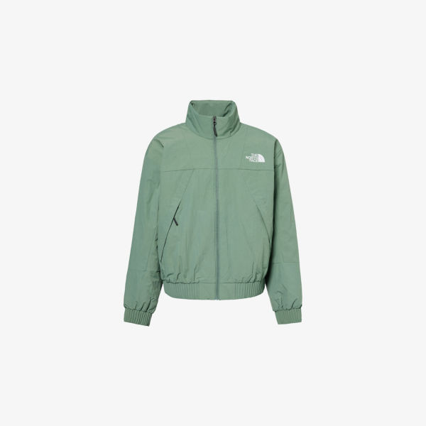 

Утеплённая куртка из хлопковой смеси с вышитым логотипом Nse The North Face, зеленый