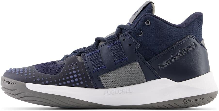 Теннисные кроссовки New Balance Unisex Adult FuelCell Coco V1 для хардкорта, белый — фото 2