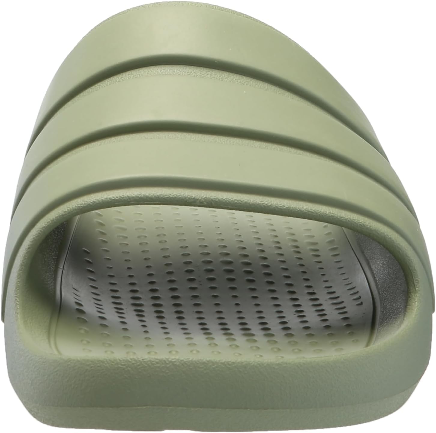 Сланцы adidas унисекс-взрослые Adilette Flow, зеленый — фото 2