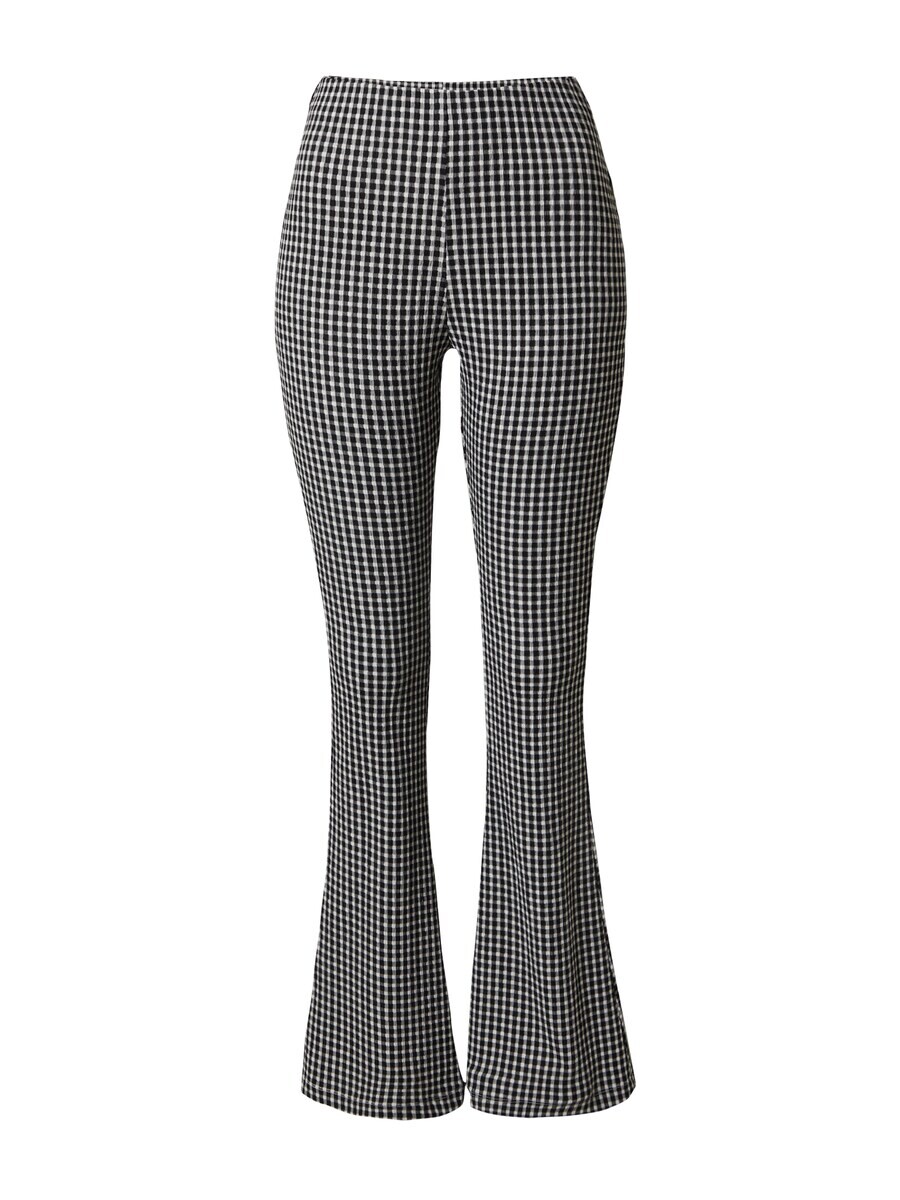 

Тканевые брюки EDITED Regular Pants Zelinda, черный/белый