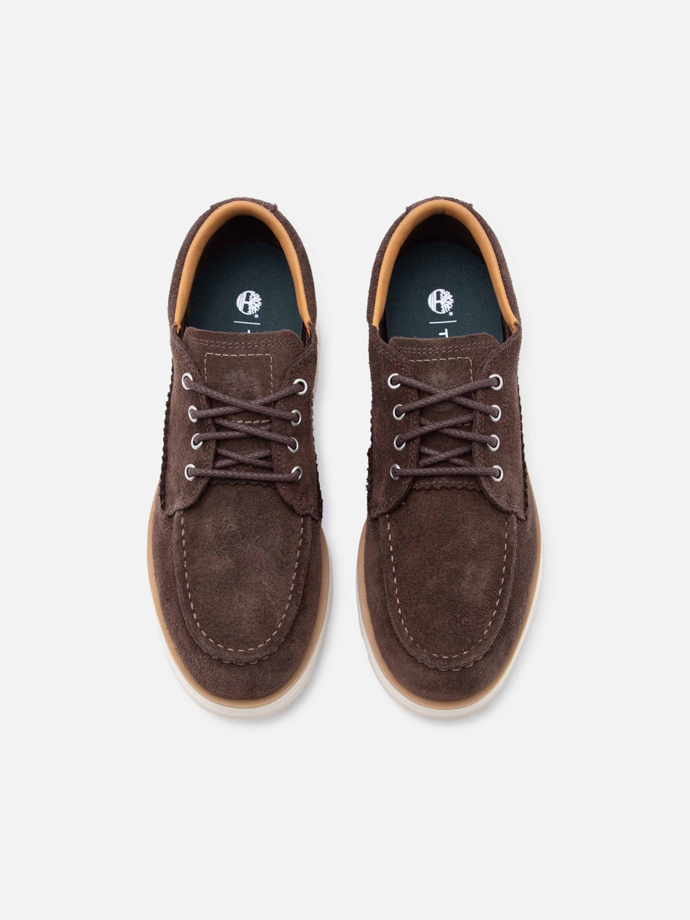 TIMBERLAND Туфли на шнуровке в темно-коричневом цвете — фото 3