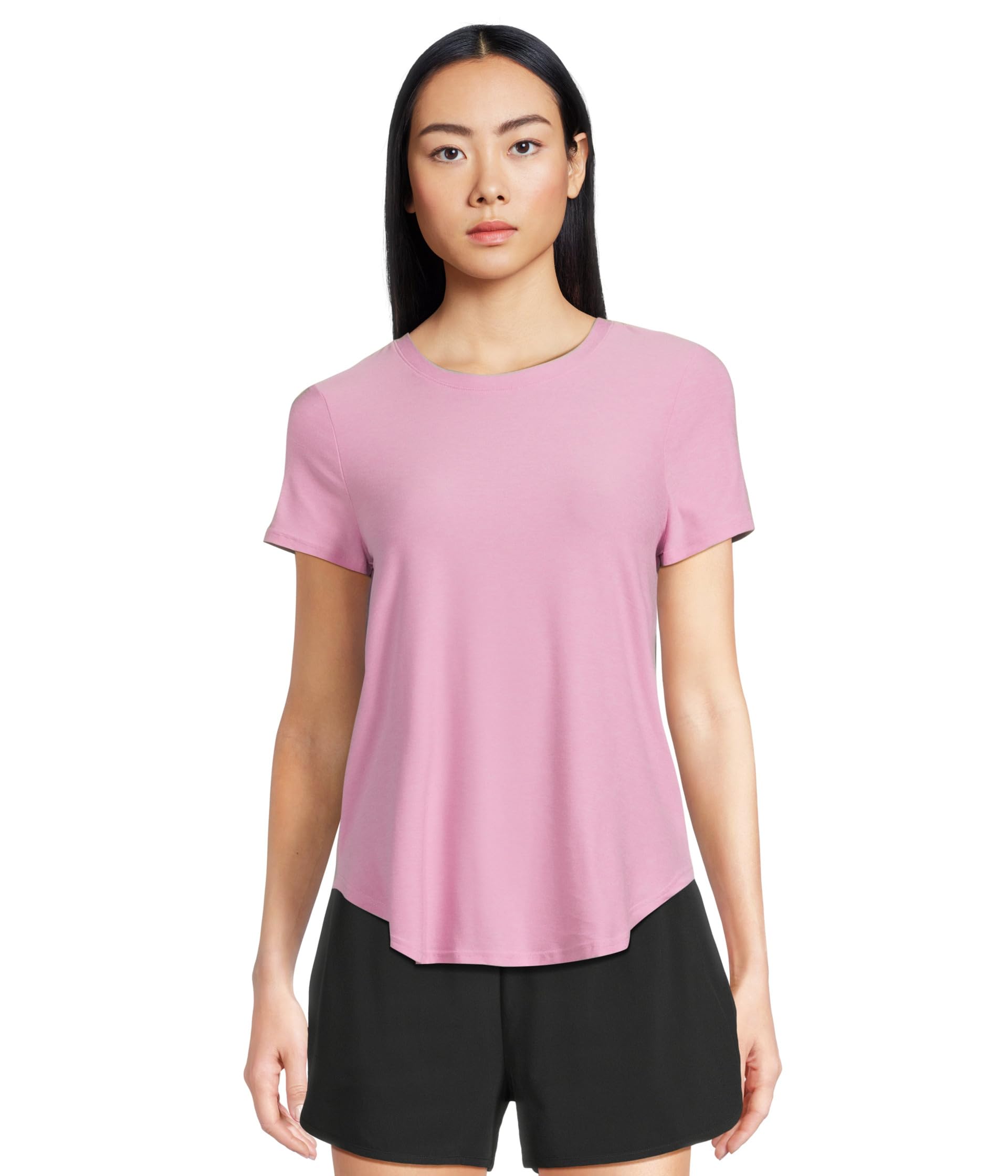 

Футболка Beyond Yoga Featherweight On The Down Low Tee, Pink Haze Heather