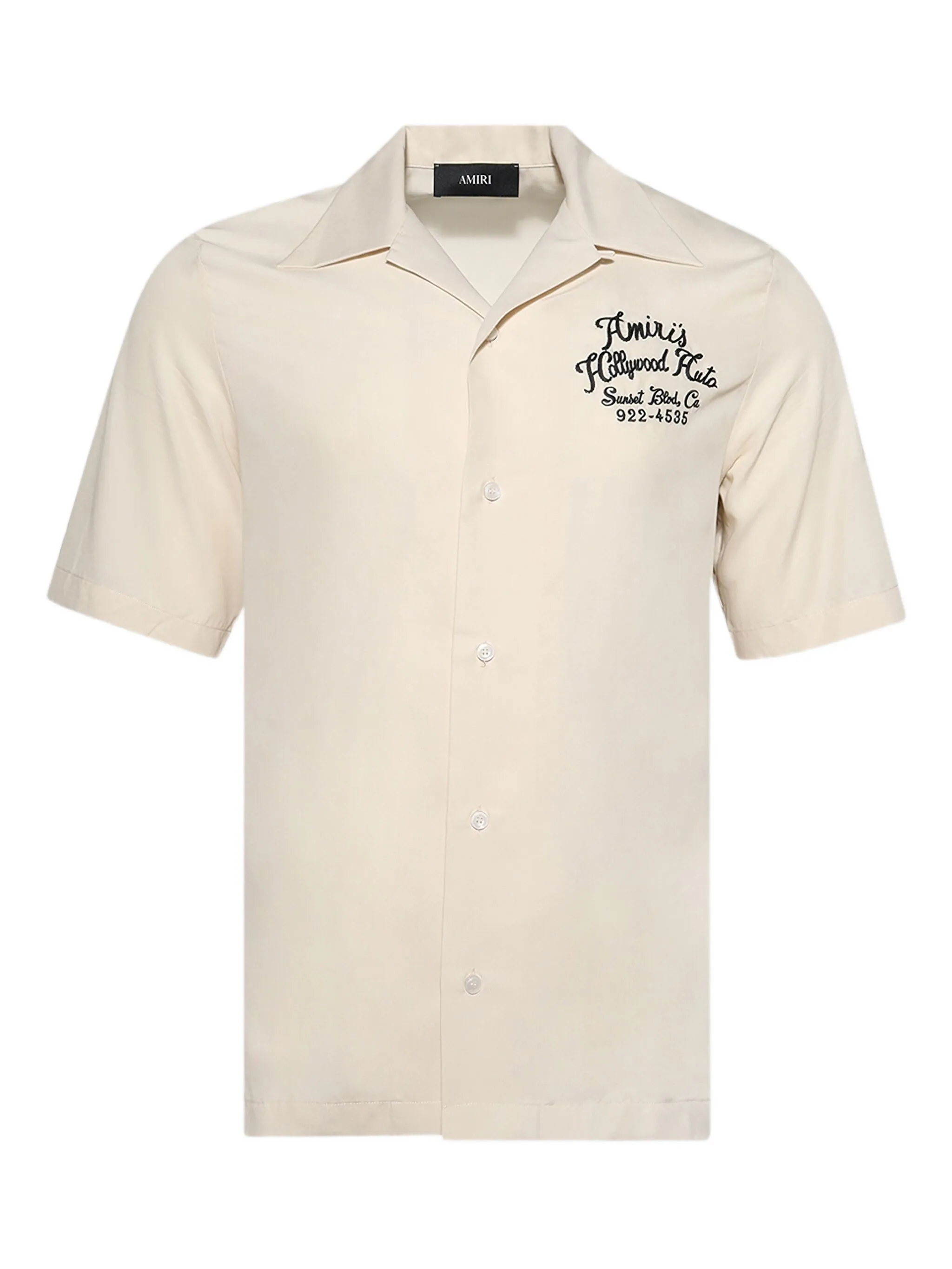 

Рубашка с логотипом Amiri, бежевый