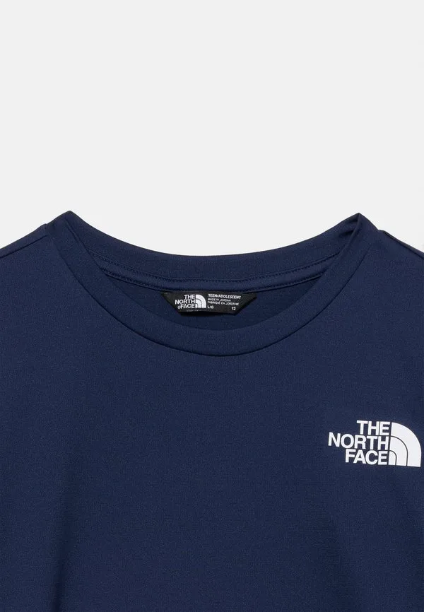Подростковая футболка унисекс с длинным рукавом The North Face, Summit Navy — фото 4