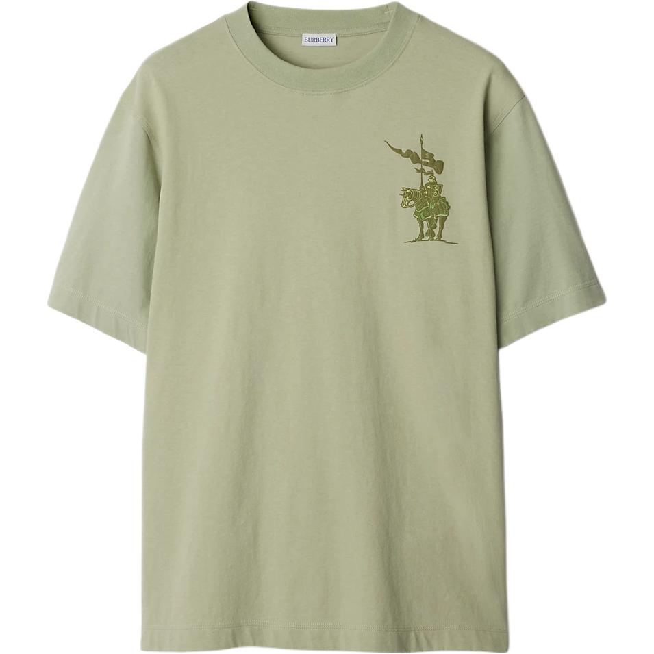 

Хлопковая футболка Ekd Burberry, зеленый