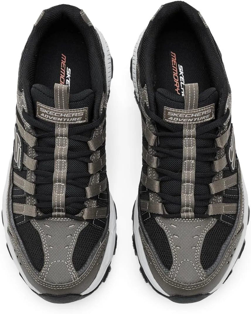 Мужские кроссовки Skechers Afterburn Legacy, коричневый/черный — фото 2