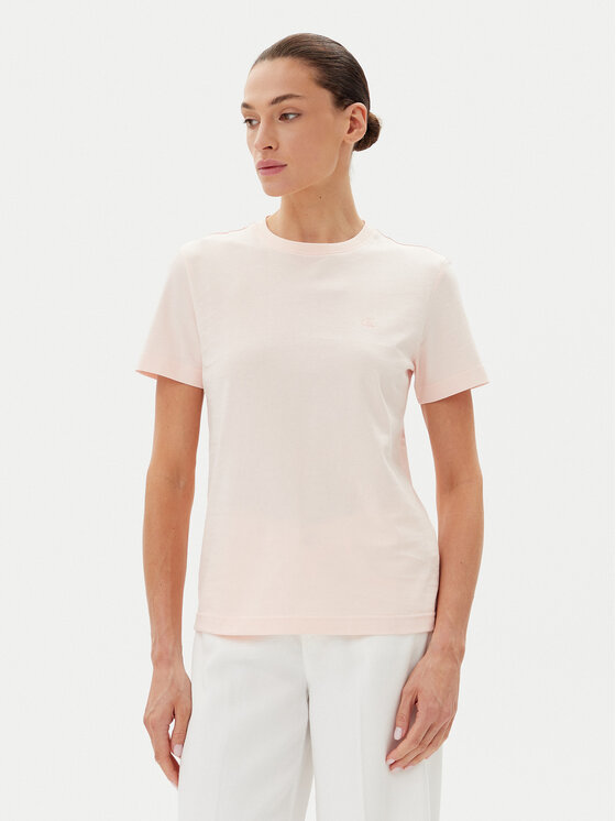 

Футболка обычного кроя LV047B224G Calvin Klein Jeans, розовый
