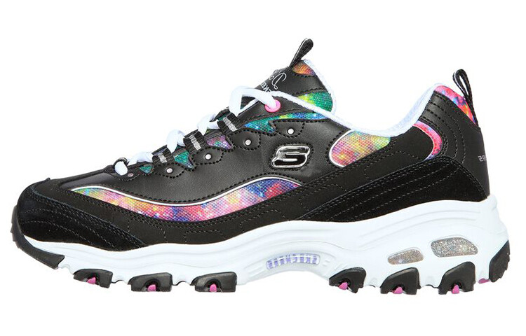 

Кроссовки серии D"LITES Lifestyle женские с низким верхом черного/цветного цвета Skechers, Черный, Кроссовки серии D"LITES Lifestyle женские с низким верхом черного/цветного цвета Skechers